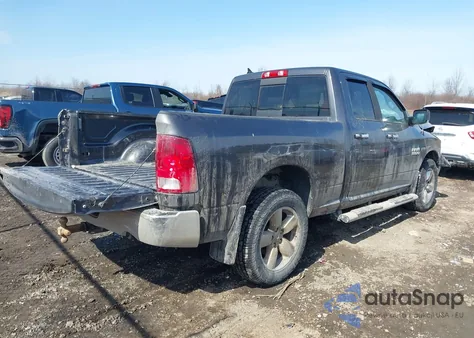 2016 Ram 1500 Big Horn from USA, damaged, VIN 1C6RR7GT6GS186770